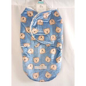 Cribmates Super Soft Swaddle Sack Blue Baby Boy Newborn Infant Sleep Bag NWT